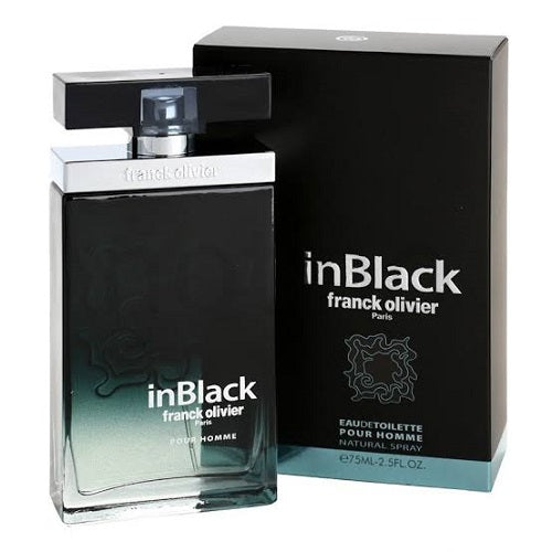 Franck Olivier In Black Edt Perfume for Men 75ml