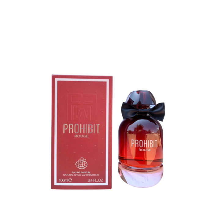Prohibit Rouge 100 ml EDP By Fragrance World
