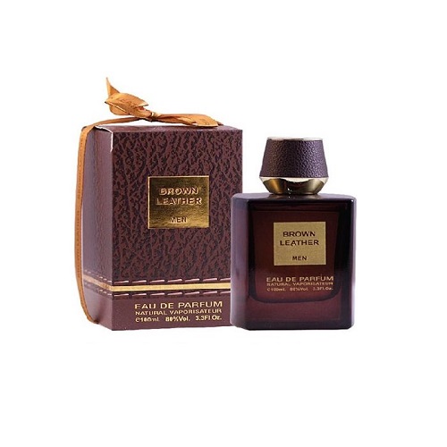 Fragrance World Brown Leather EDP 100ml - Perfumes For Less NG