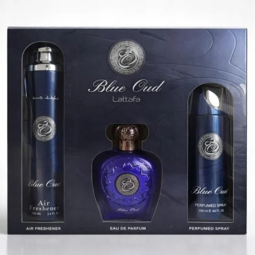 Blue Oud Gift Set by Lattafa