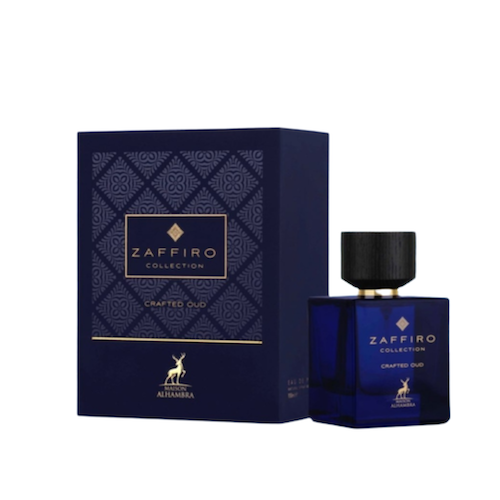 Alhambra Zaffiro Crafted Oud EDP 100ml Perfumes For Less NG